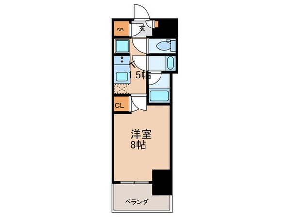 スプランディッド新横浜の物件間取画像